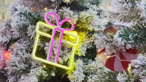 Christmas Tree and gift 스톡 동영상 165704139