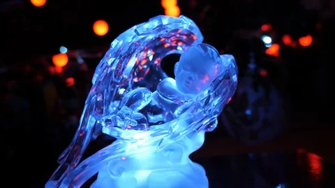 Christmas Tree Angel Stock Footage 106664366