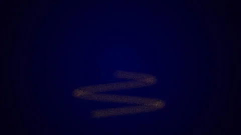 A christmas tree animation on a blue background Stock-Footage 98021371