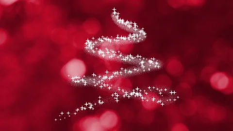 Christmas tree animation on a blurred background 스톡 동영상 97922357