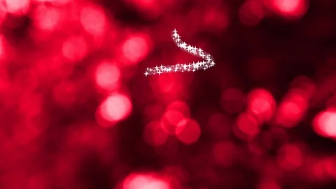 Christmas tree animation on a blurred background 스톡 동영상 98021031
