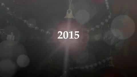 Christmas tree animation Stock Footage 44196047