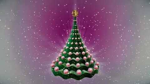 Christmas tree animation. 動画素材 57958521