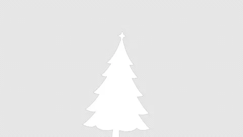 Christmas Tree Animation Stock Footage 170995824