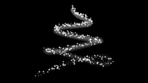 A christmas tree animation on a neutral background Stock-Footage 97922460