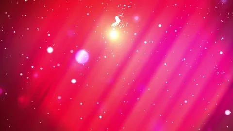 Christmas tree animation, pink light curtain Stock Footage 82349271