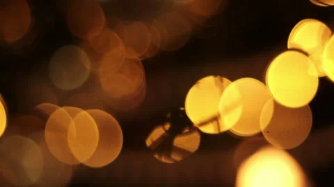 Christmas tree background with bright festive lights Stock Footage 256736623