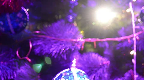 Christmas tree background Stock-Footage 44143139