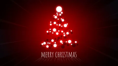 Christmas tree background. Stock Footage 97710899