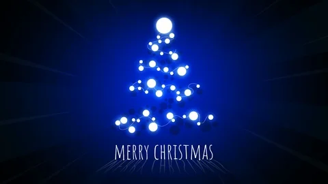 Christmas tree background. Stock Footage 97711183