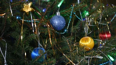 Christmas tree background Stock Footage 146257376