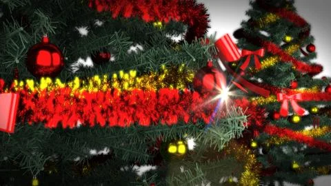 Christmas tree background Stock-Illustration