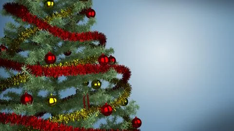 Christmas tree background Stock-Illustration