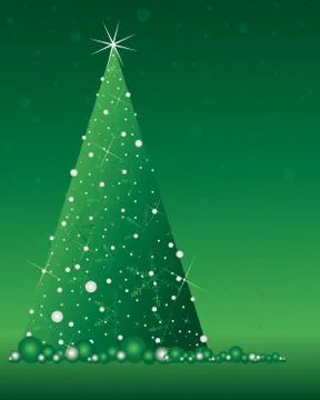Christmas tree background Illustrazione stock