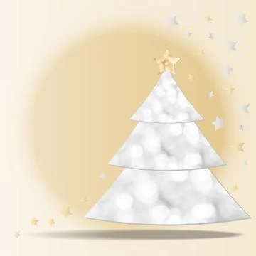 Christmas tree background. Stock-Illustration