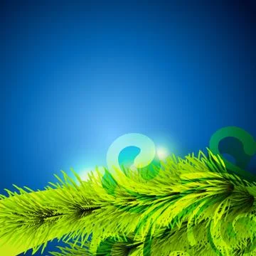 Christmas tree background Stock-Illustration