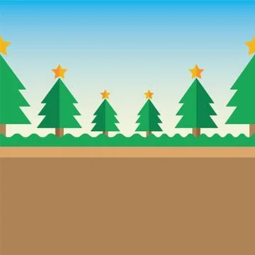 Christmas tree background Stock Illustration
