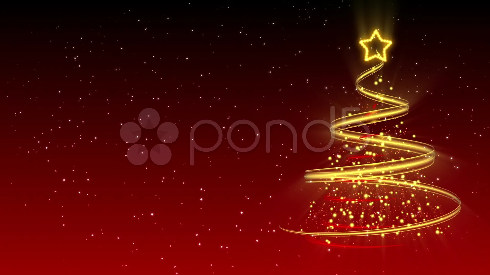 Christmas Tree Background - Merry Christ... | Stock Video | Pond5