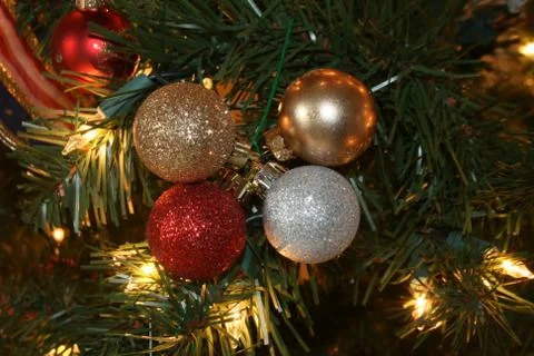 Christmas Tree Background Stock Photos