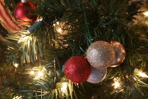 Christmas Tree Background Stock Photos