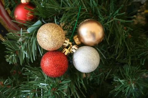 Christmas Tree Background Stock Photos