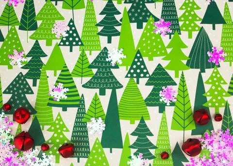 Christmas Tree Background Foto stock