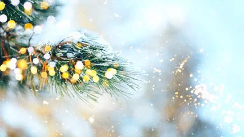 Christmas tree background Foto stock