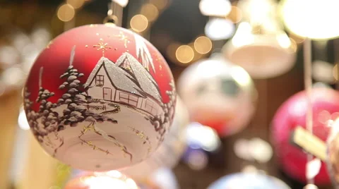 Christmas tree ball 動画素材 46436374