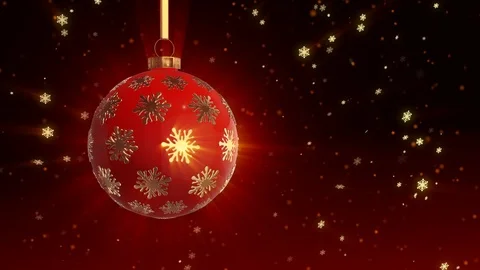 Christmas tree Ball Stock Footage 117195846
