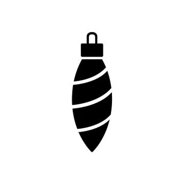 Christmas tree ball icon element of christmas icon for mobile concept and web Stock Illustration