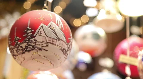 Christmas tree ball out 動画素材 46424066