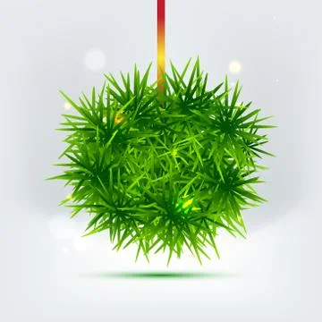 Christmas tree ball. Vector illustration イラスト素材