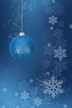 Christmas tree baubles Stock Illustration