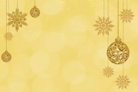 Christmas tree baubles Stock Photos
