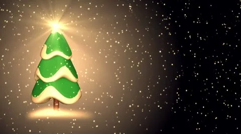 Christmas tree. Black 스톡 동영상 8954304