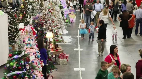 Christmas tree browsing time lapse Vídeos de archivo 45733909