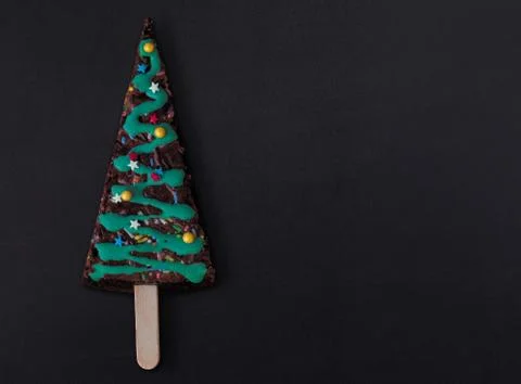 Christmas tree cake Stock-Fotos