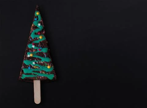 Christmas tree cake Foto stock