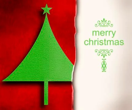 Christmas tree canvas background texture Stock Illustration