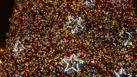 Christmas tree  - close up Stock-Footage 71077545