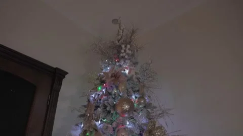 Christmas tree close up Stock Footage 171450101