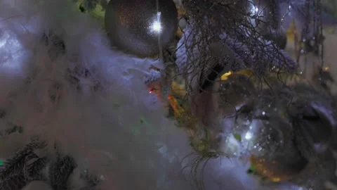 Christmas tree close up Stock Footage 171706585