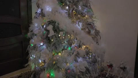 Christmas tree close up Stock Footage 172696447