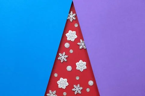 Christmas Tree Composition Stock Photos