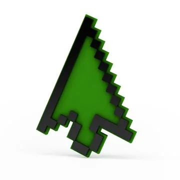 Christmas tree as cursor 스톡 일러스트