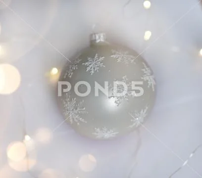 Christmas tree decor Stock Photos