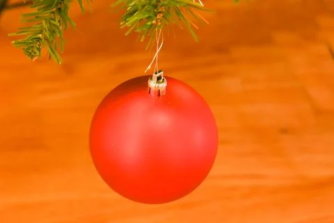 Christmas tree decorated Stock Photos