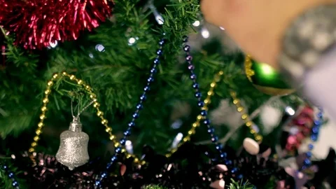 Christmas tree decoration 10 Stock Footage 80990842