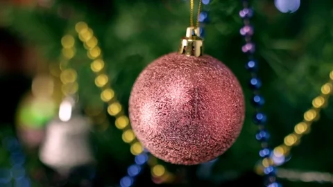 Christmas tree decoration 16 Stock Footage 80990908