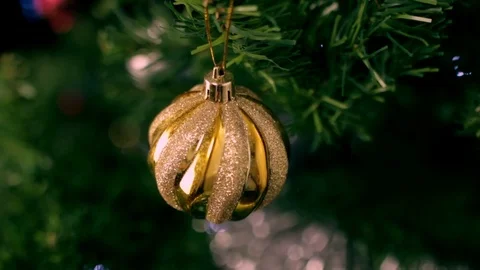 Christmas tree decoration 17 Stock Footage 80990917